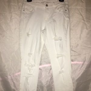 White jeans